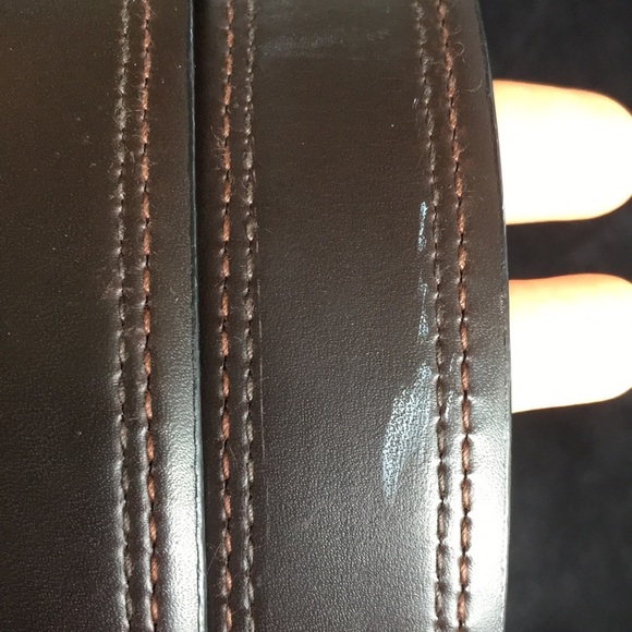 Mens Brown or Black Swivel Buckle Belt - Picture 5 of 16